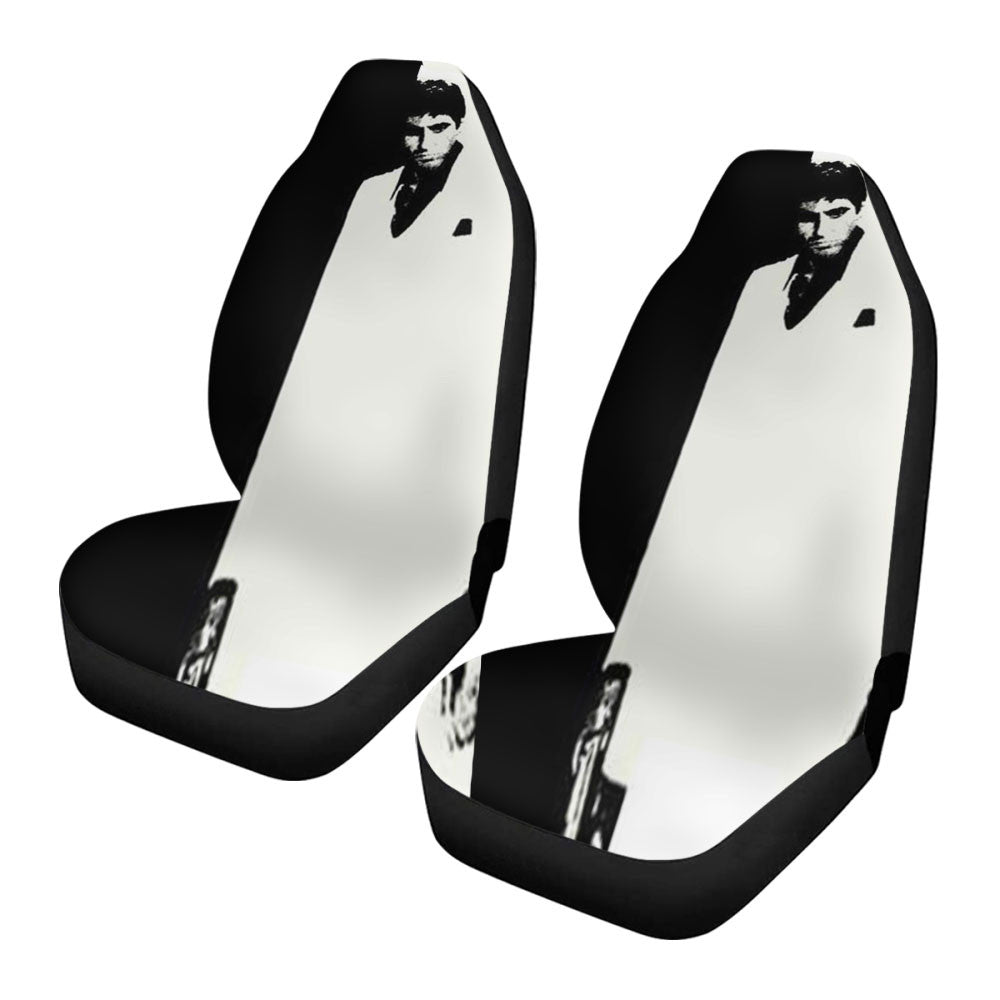 Scarface Black N White Car Seat Covers