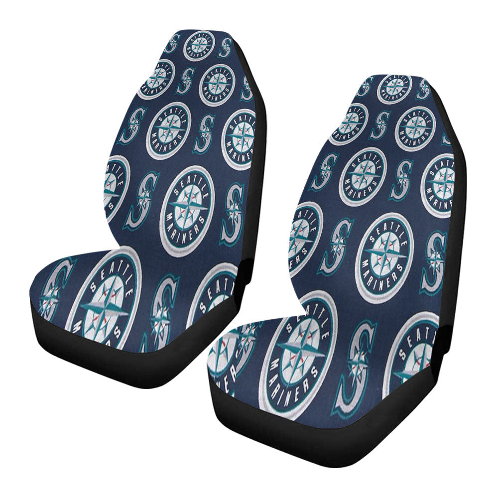 Seattle Mariners Pattern Car Seat Covers