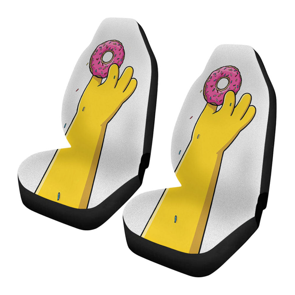 Simpsons Loves Donut Doughnut Car Seat Covers