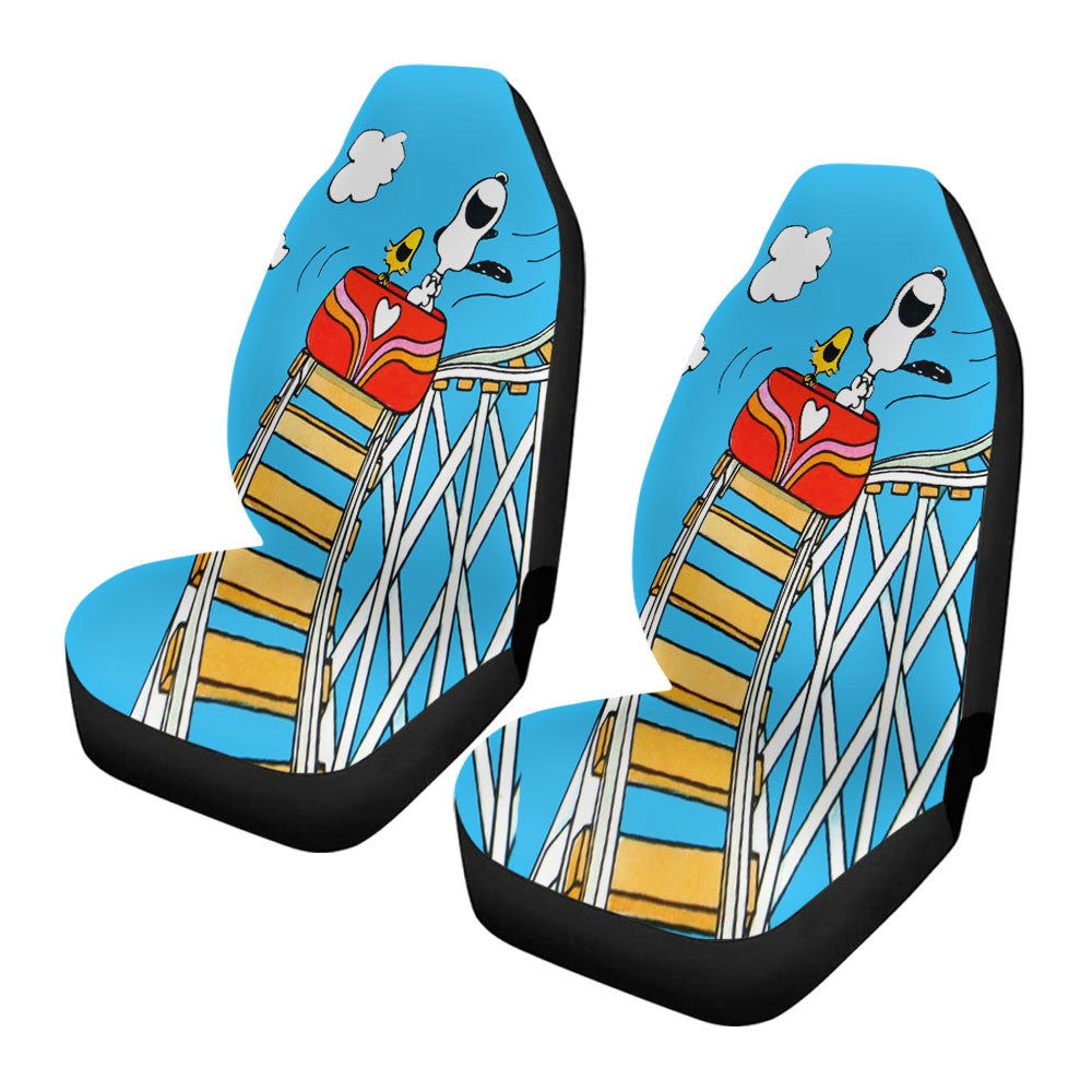Snoopy Rollercoaster Car Seat Covers