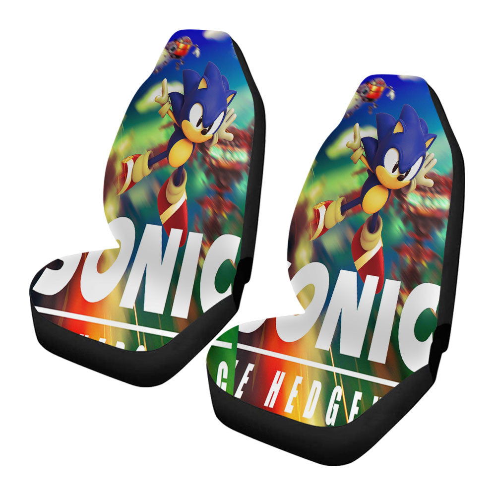 Sonic The Hedgehog Art Car Seat Covers