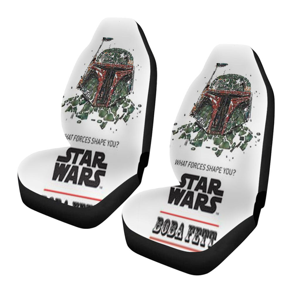 Star Wars Boba Fett Forces Shape Car Seat Covers