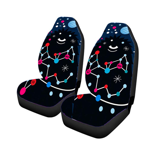 Abstract Art One Side Zero Car Seat Covers