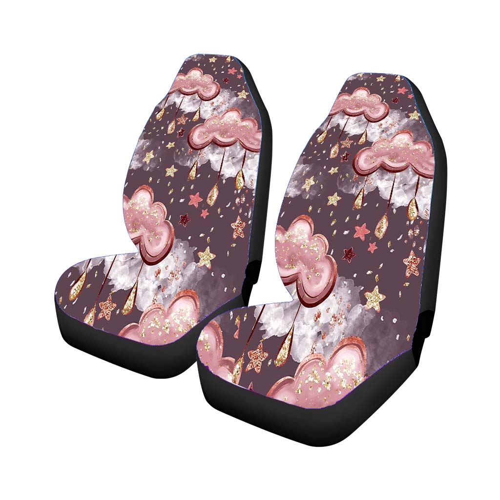 Abstract Clouds And Stars car Seat Covers