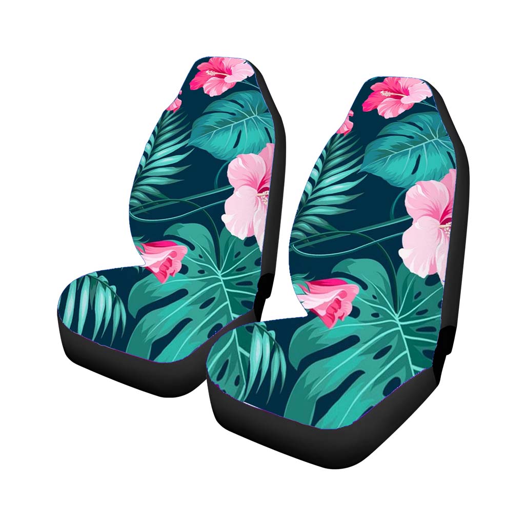 Abstract Natural Flower car Seat Covers