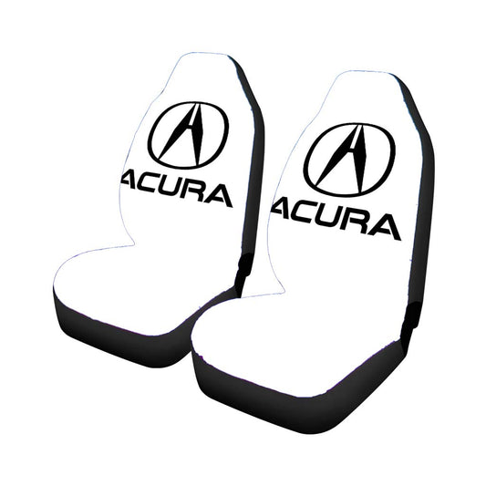 Acura Logo White Universal Fit Car Seat Covers