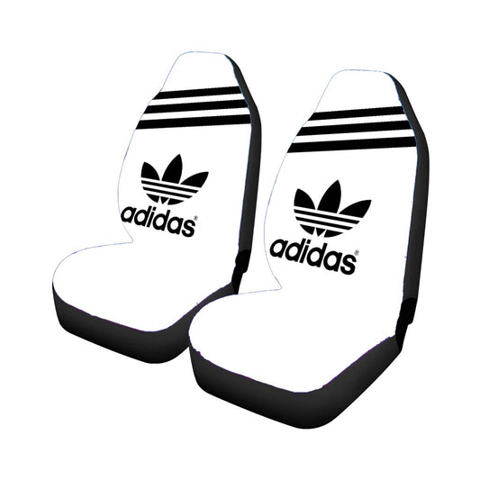 Adidas White Background Car Seat Covers