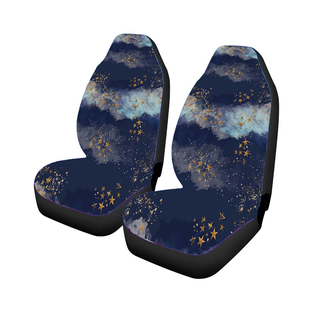Aesthetic Teal Wallpaper car Seat Covers