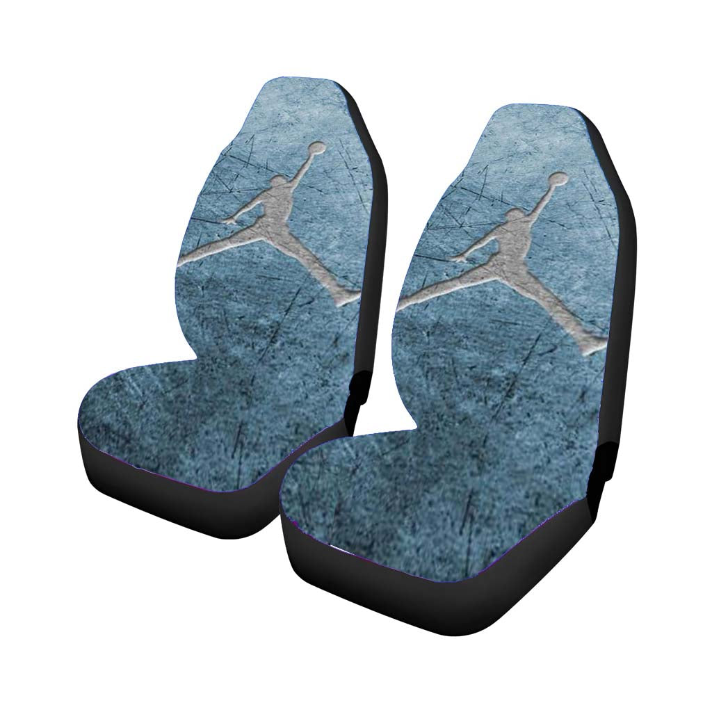 Air Jordan Steel Texture Logo car Seat Covers