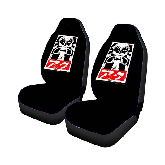 Aku Samurai Jack X Obey Slaps Street Art Car Seat Covers