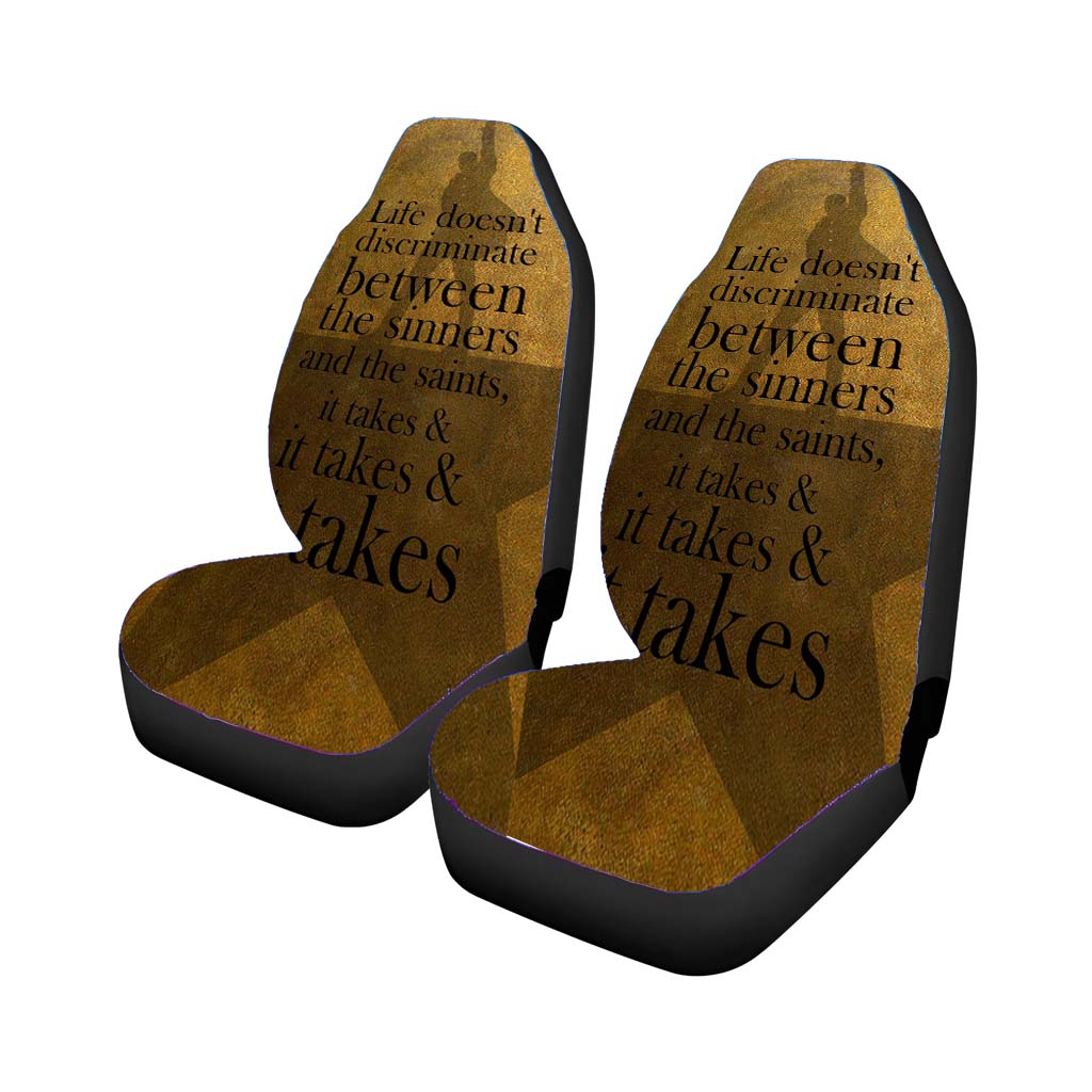 Alexander Hamilton It Takes Quotes car Seat Covers