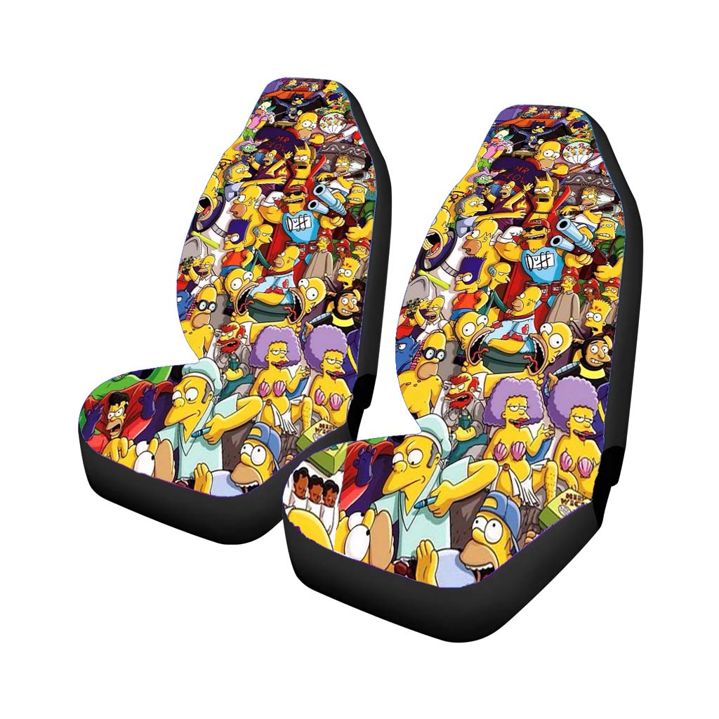 All Pattern The Simpson car Seat Covers