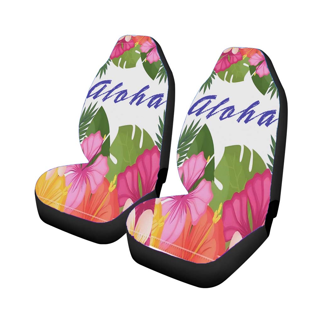 Aloha And Hawaiian Tropical car Seat Covers