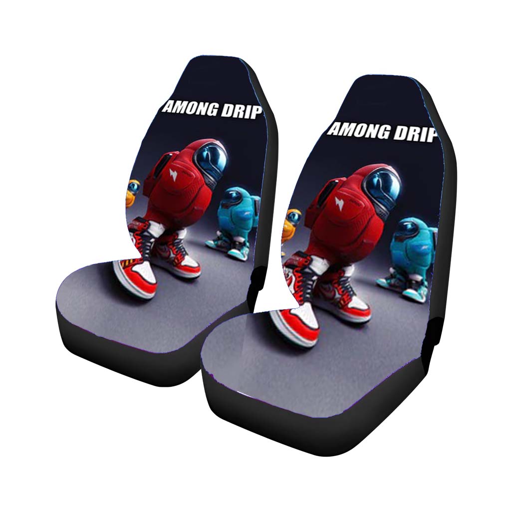 Among Drip Nike Shoes car Seat Covers