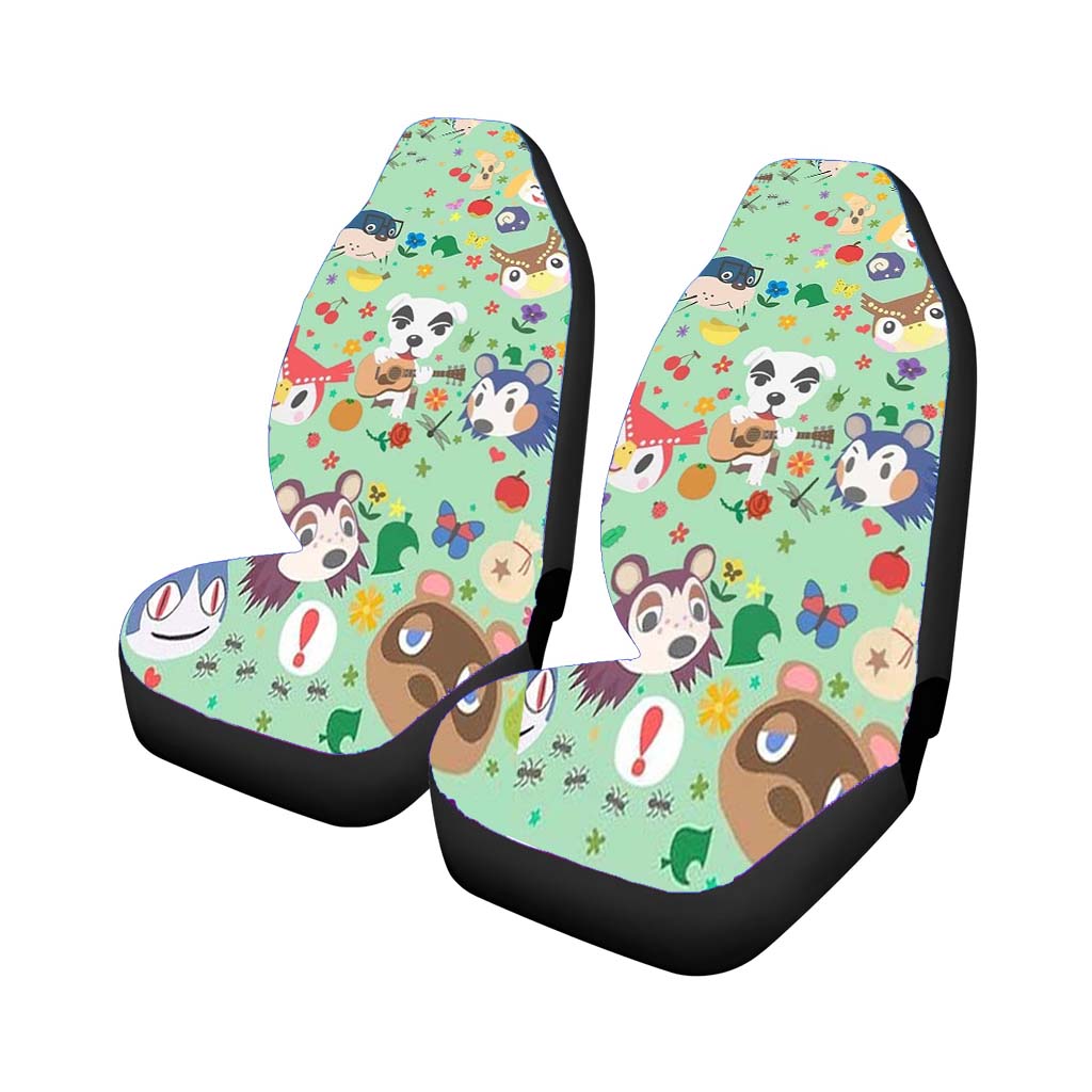 Animal Crossing New Leaf Town Folk car Seat Covers