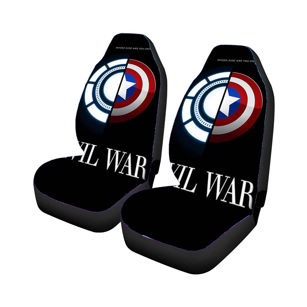 Arc Vs Shield Civil War car Seat Covers