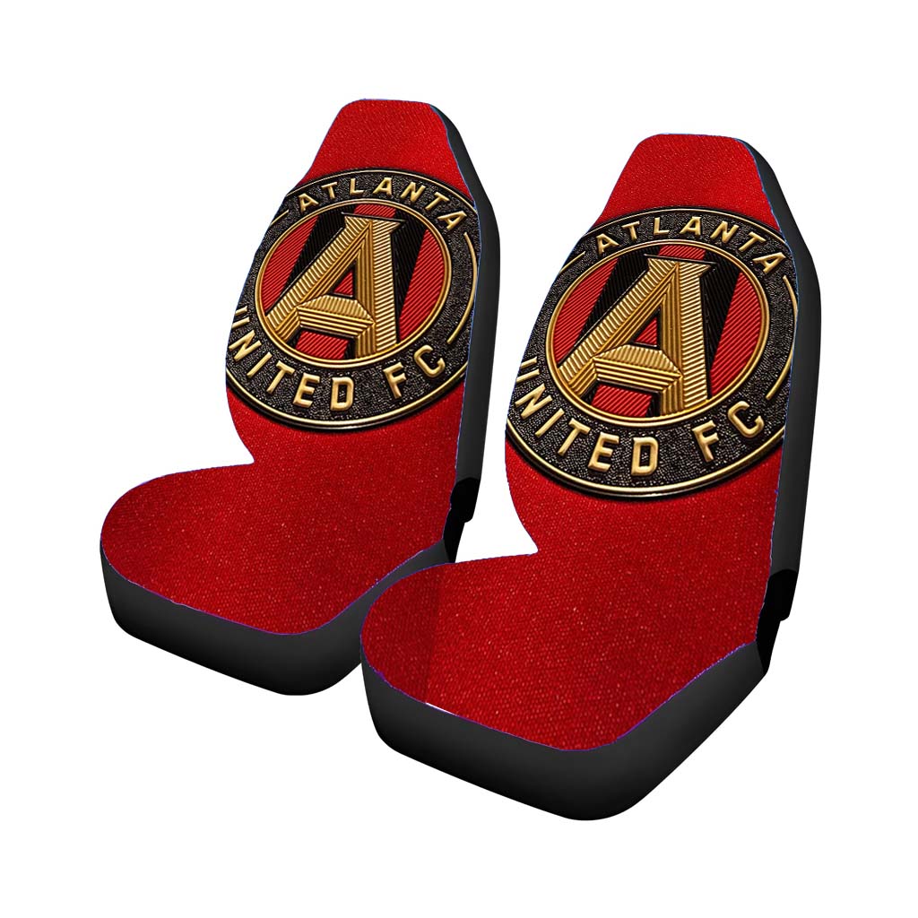 Atlanta United Fc Logo car Seat Covers