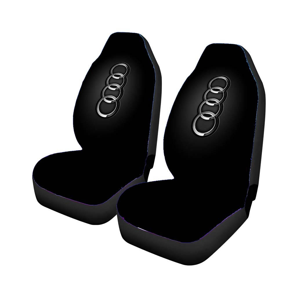 Audi Metal Emblem Wallpaper car Seat Covers
