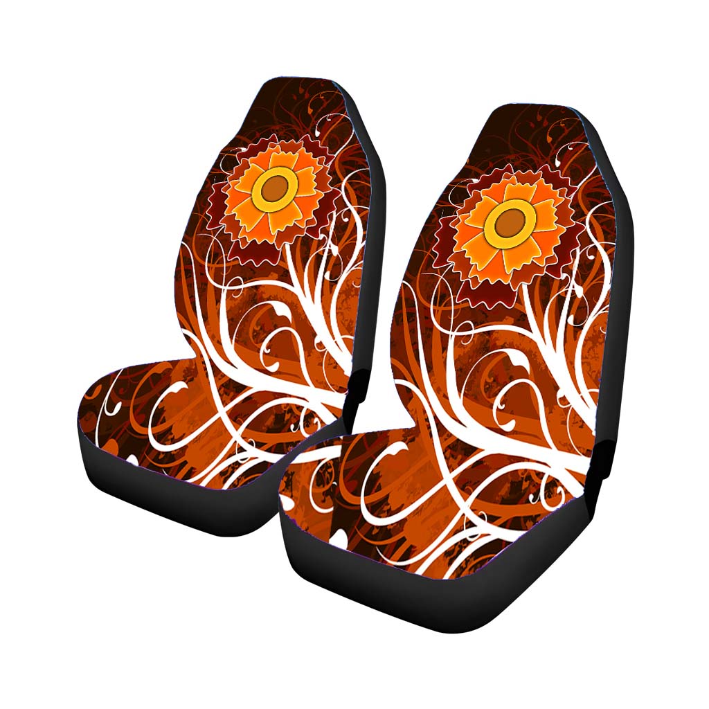 Autumn Flower Vector car Seat Covers