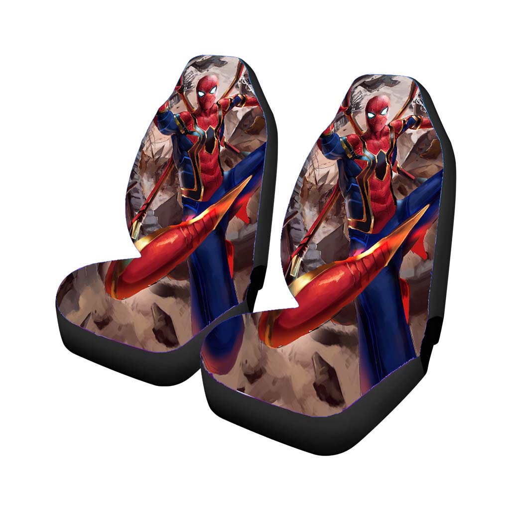 Avanger Infinity War Iron Spiderman car Seat Covers