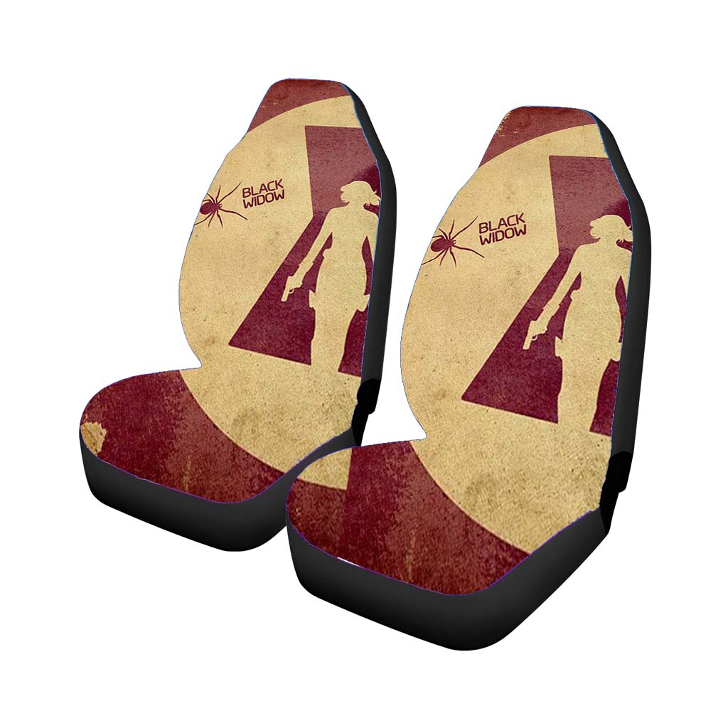 Avengers Black Widow car Seat Covers