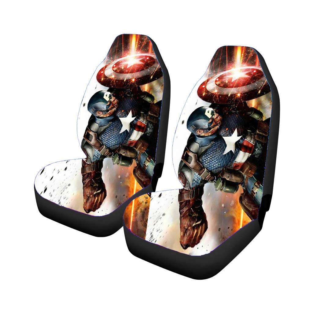 Avengers Capt America car Seat Covers