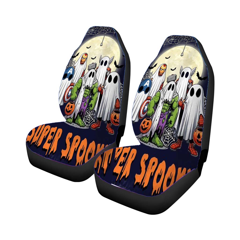 Avengers Cute Ghost Super Spooky car Seat Covers