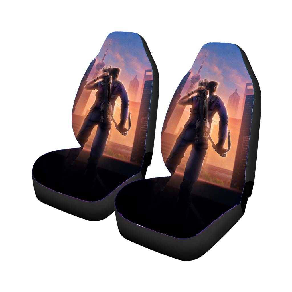 Avengers Endgame 2019 Hawkeye car Seat Covers