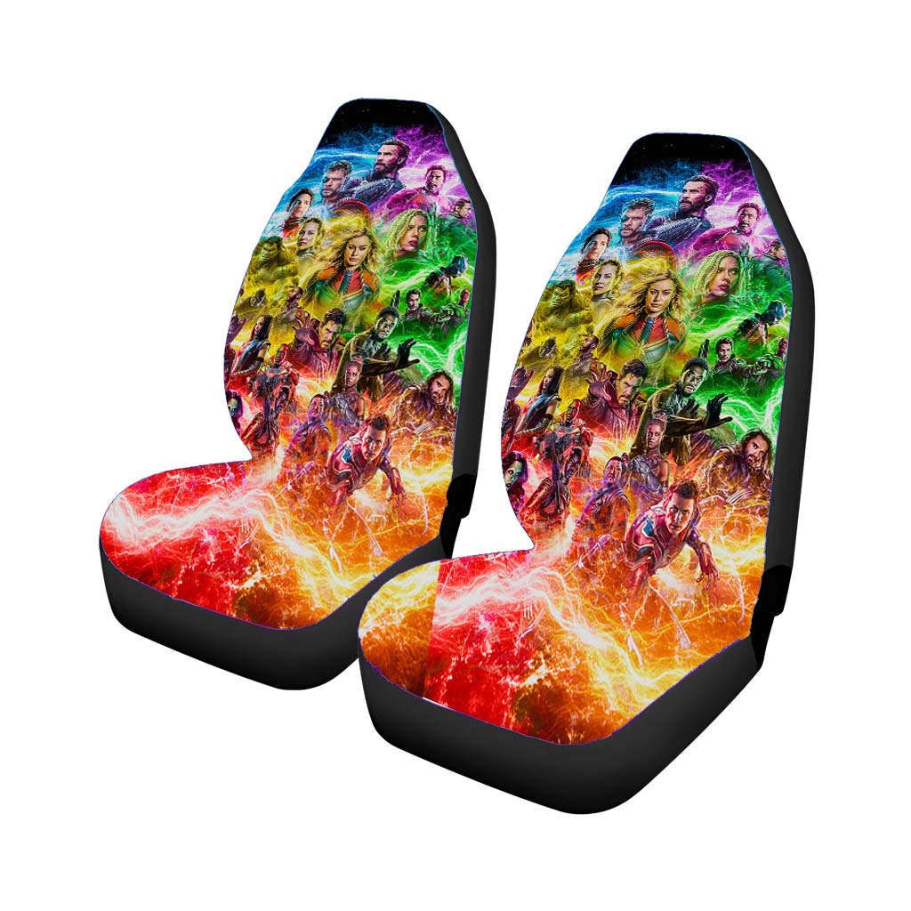 Avengers Endgame Multicolor car Seat Covers
