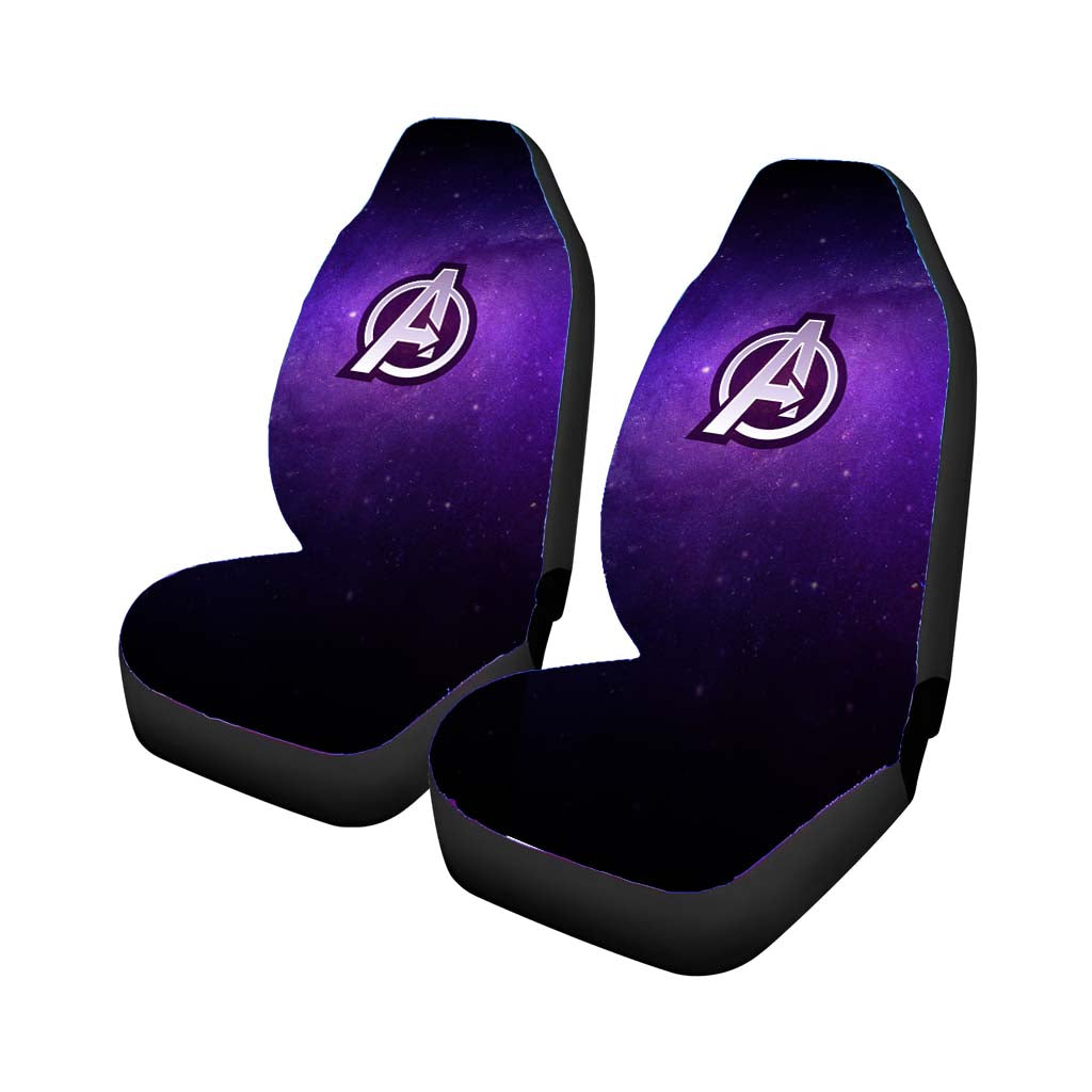 Avengers Endgame Purple Galaxy car Seat Covers