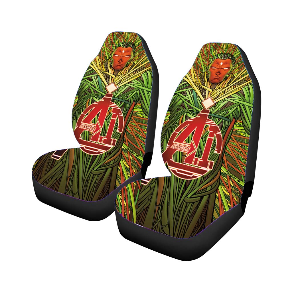 Avengers Infinity War Vision Art car Seat Covers