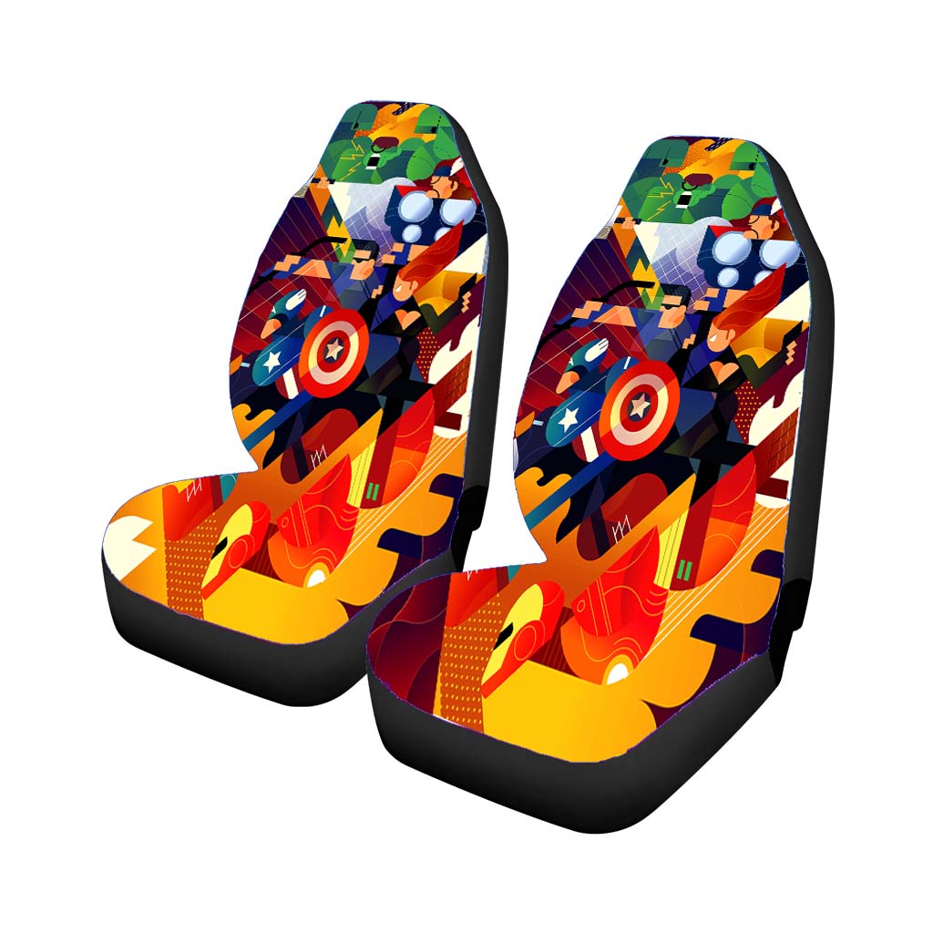 Avengers Vectors Wpap car Seat Covers
