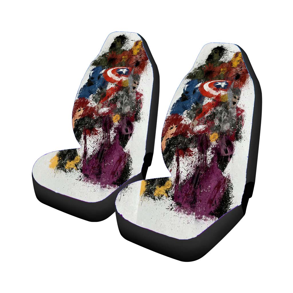 Avengers Watercolour car Seat Covers