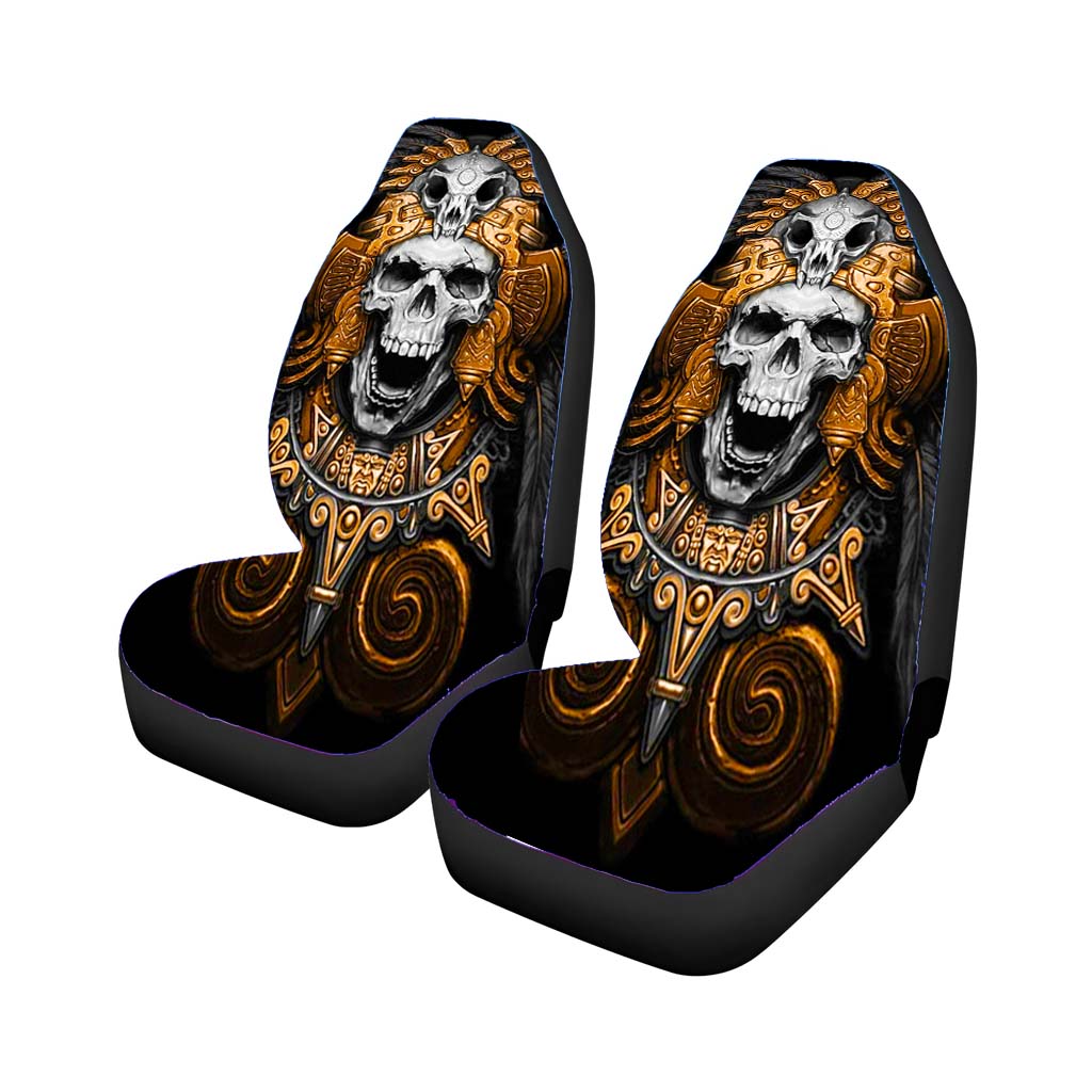 Aztec Skull car Seat Covers