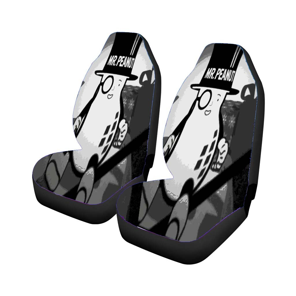 Baby Mr Peanuts Retro Old Vintage Cartoon car Seat Covers
