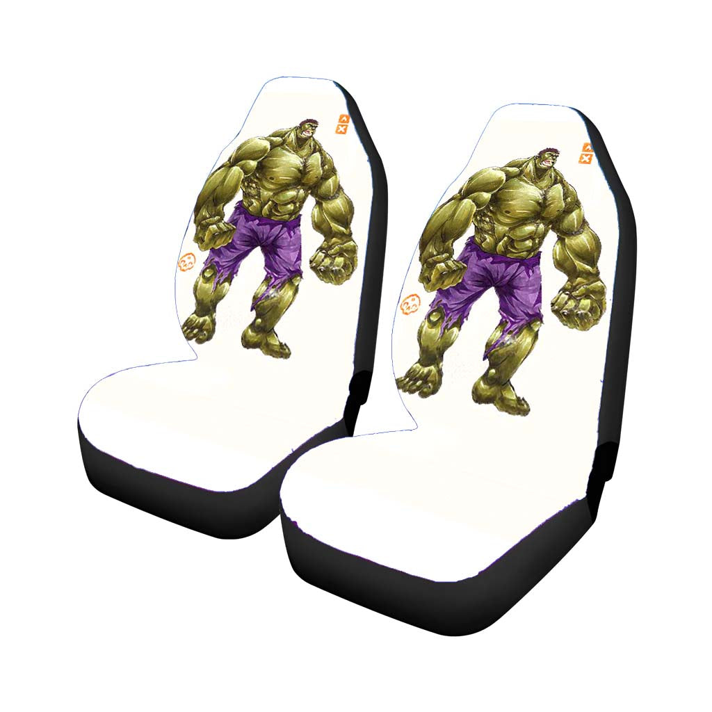 Bad Hulk car Seat Covers