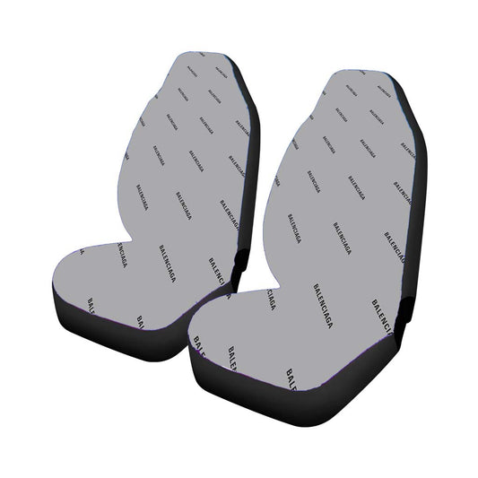 Balenciaga Grey Pattern Universal Fit Car Seat Covers