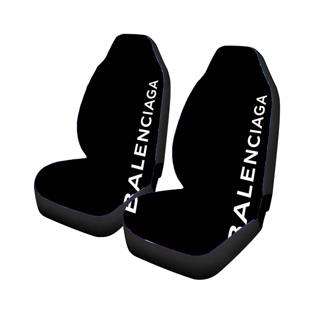 Balenciaga Logo Black car Seat Covers
