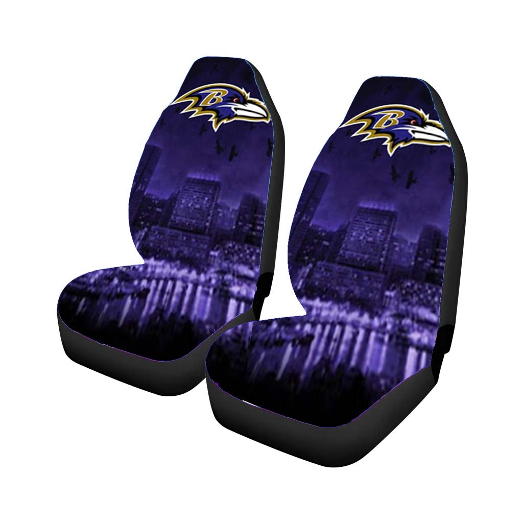 Baltimore Ravens Emblem car Seat Covers
