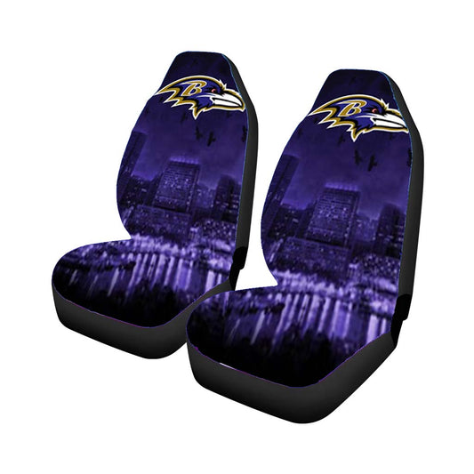 Baltimore Ravens Emblem Universal Fit Car Seat Covers