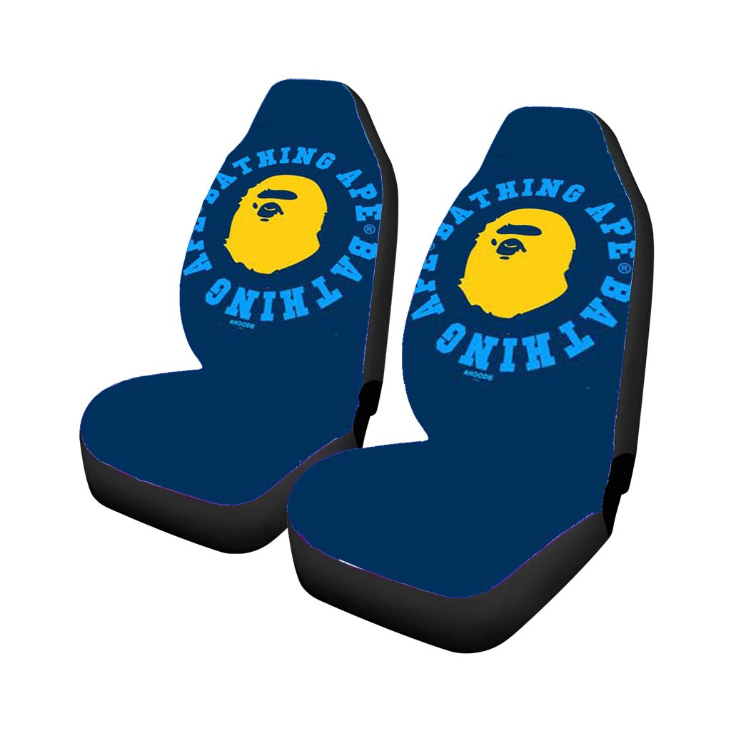 Bape Logo Monkey car Seat Covers
