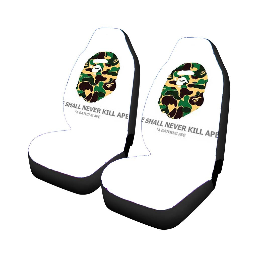 Bape Never Kill car Seat Covers