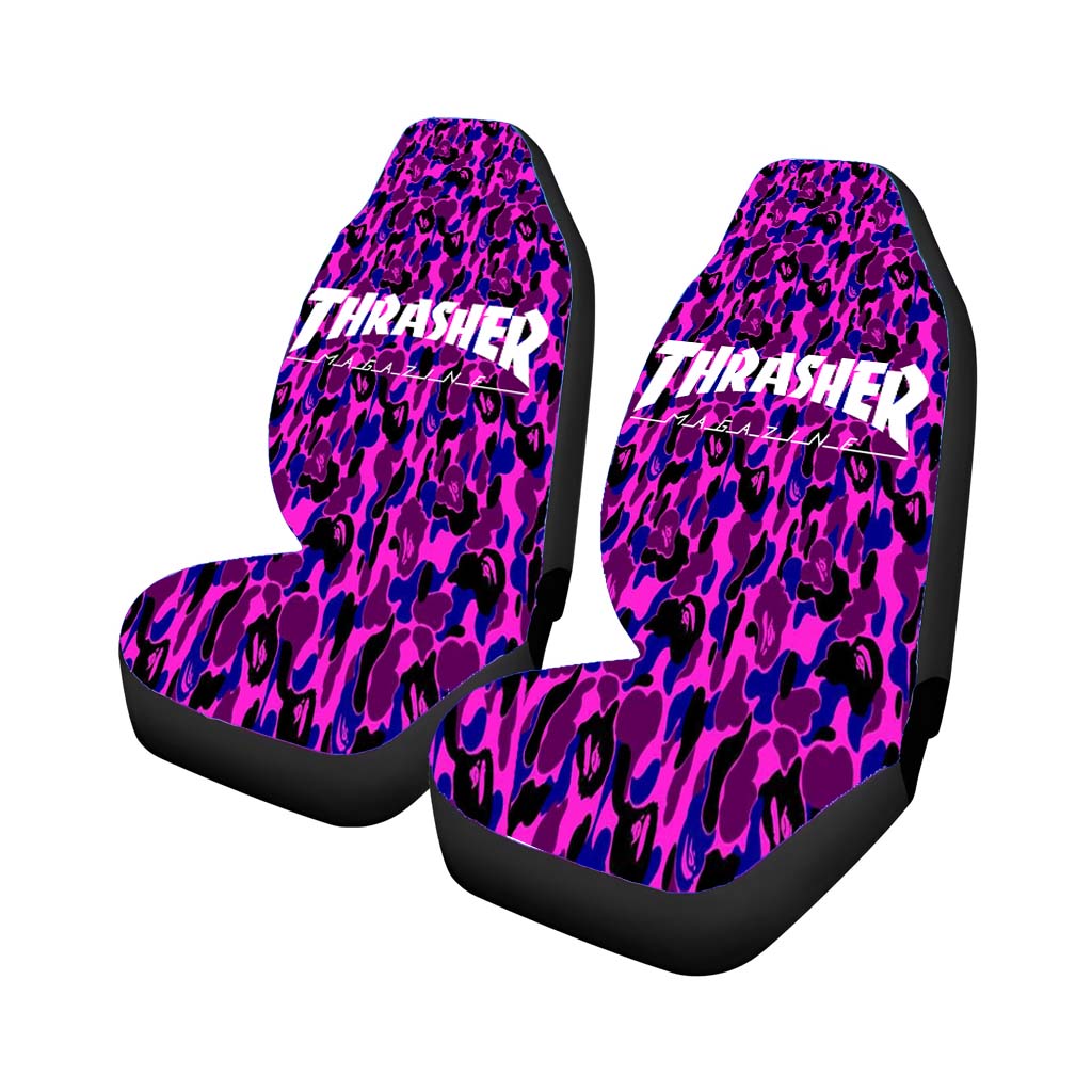 Bape Thrasher car Seat Covers