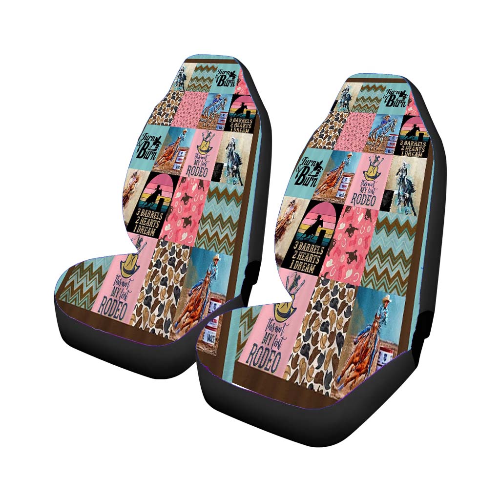 Barrel Racing car Seat Covers