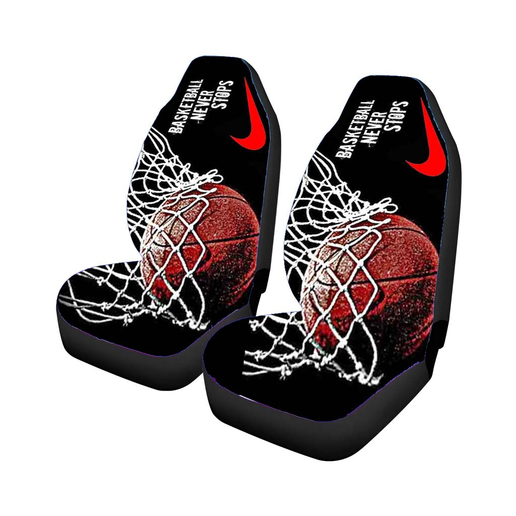 Basketball Never Stops Nike car Seat Covers