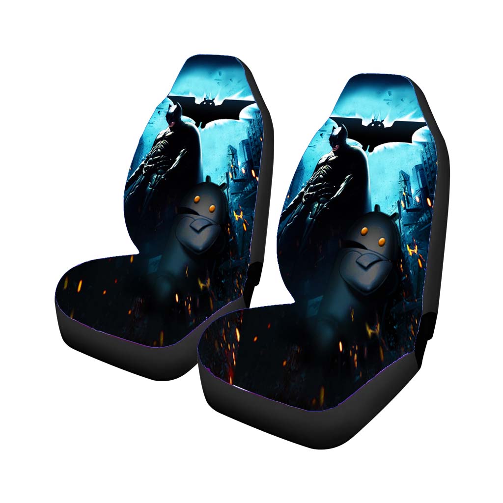 Batman And Android car Seat Covers