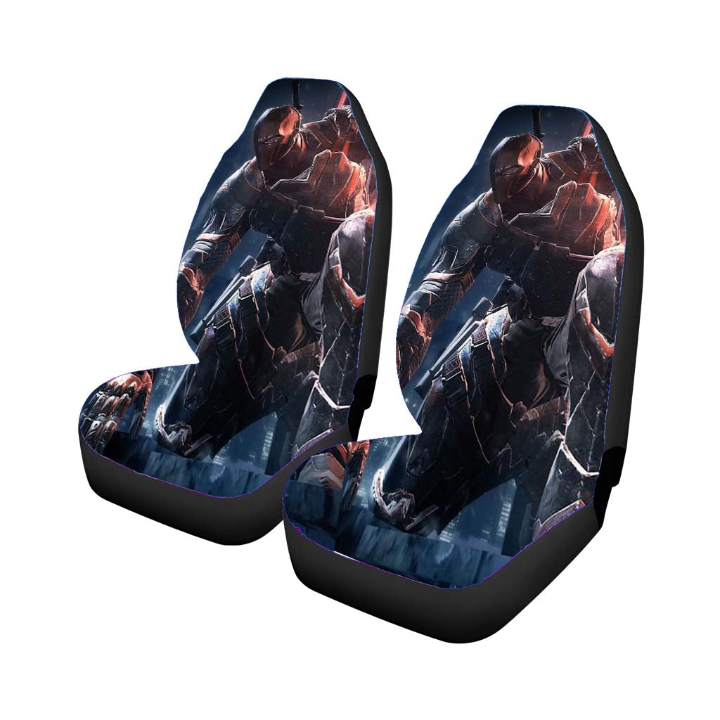 Batman Arkham Deathstroke Boss Fight car Seat Covers