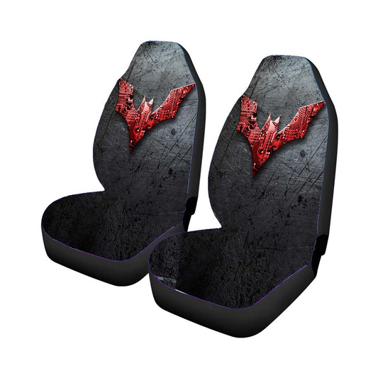 Batman Beyond Red Metal Logo Car Seat Covers