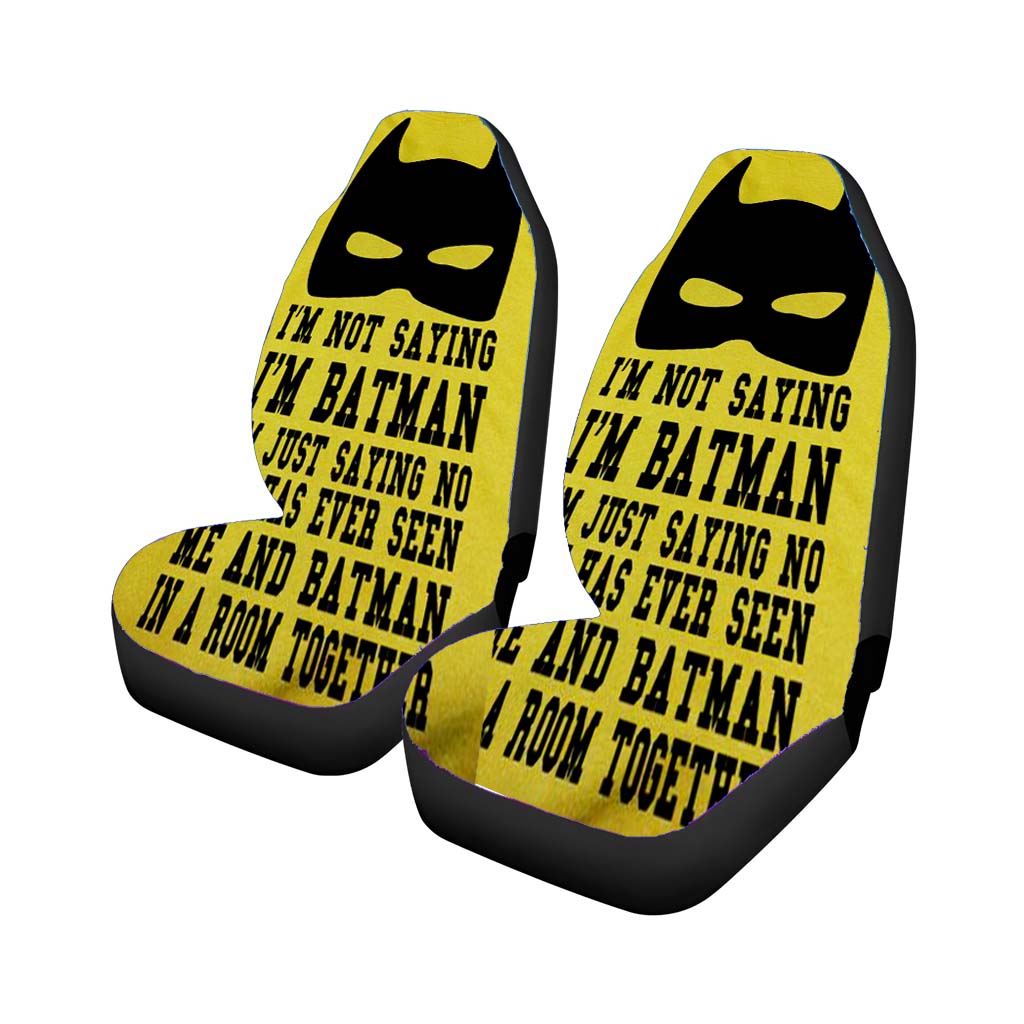 Batman Funny Quote car Seat Covers