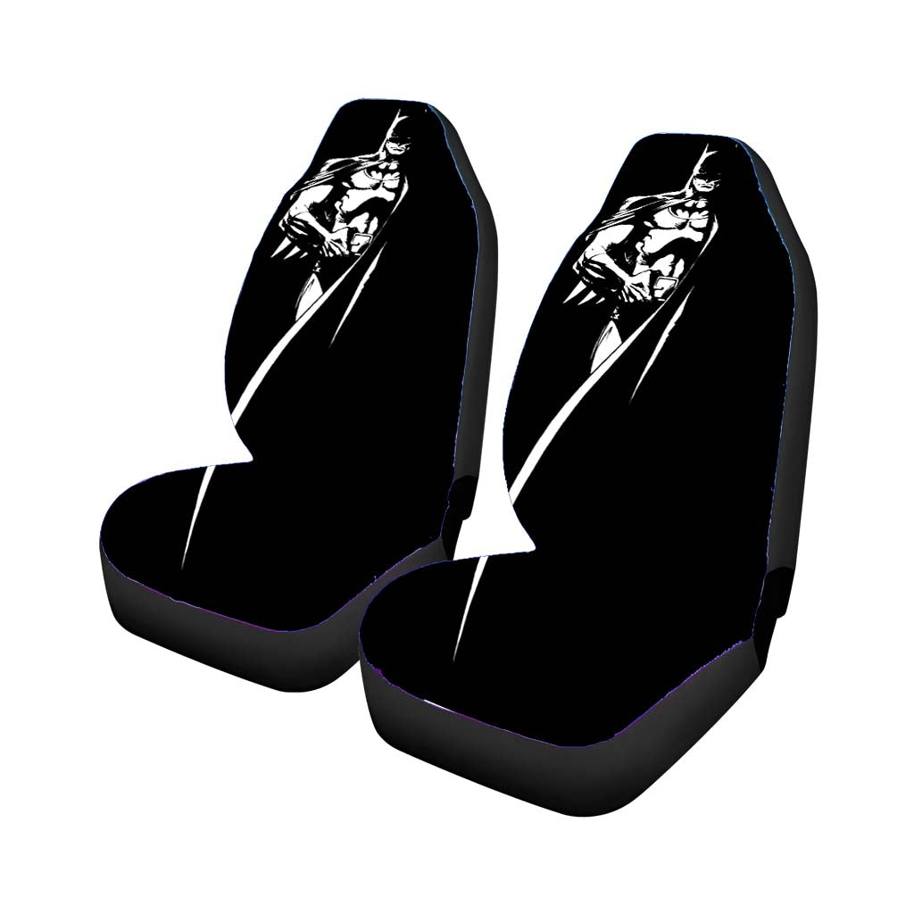 Batman Line Art Black car Seat Covers